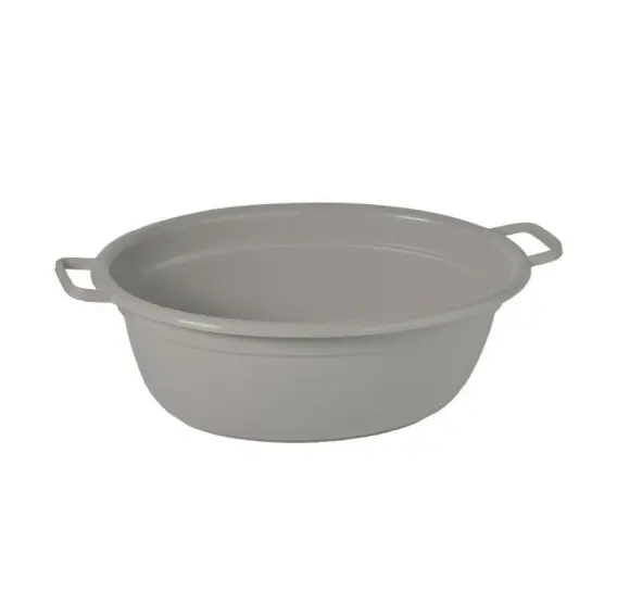 Dostępne od ręki Keeeper Wanna Owalna Alva 40l 65cm Miejski Szary 101331 Lumarko